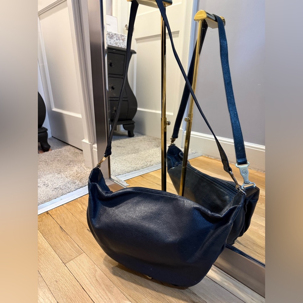 Dior Classic Blue Leather Shoulder Bag